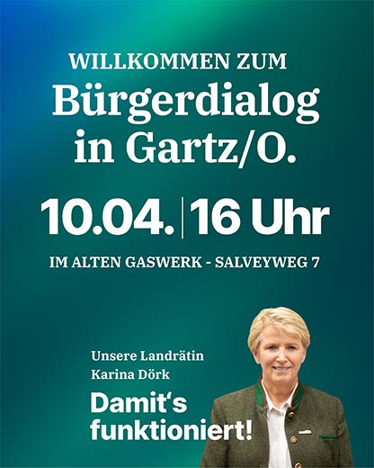 Bürgerdialog in Gartz